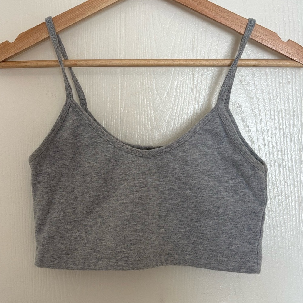 Brandy Melville Heather Gray Tank